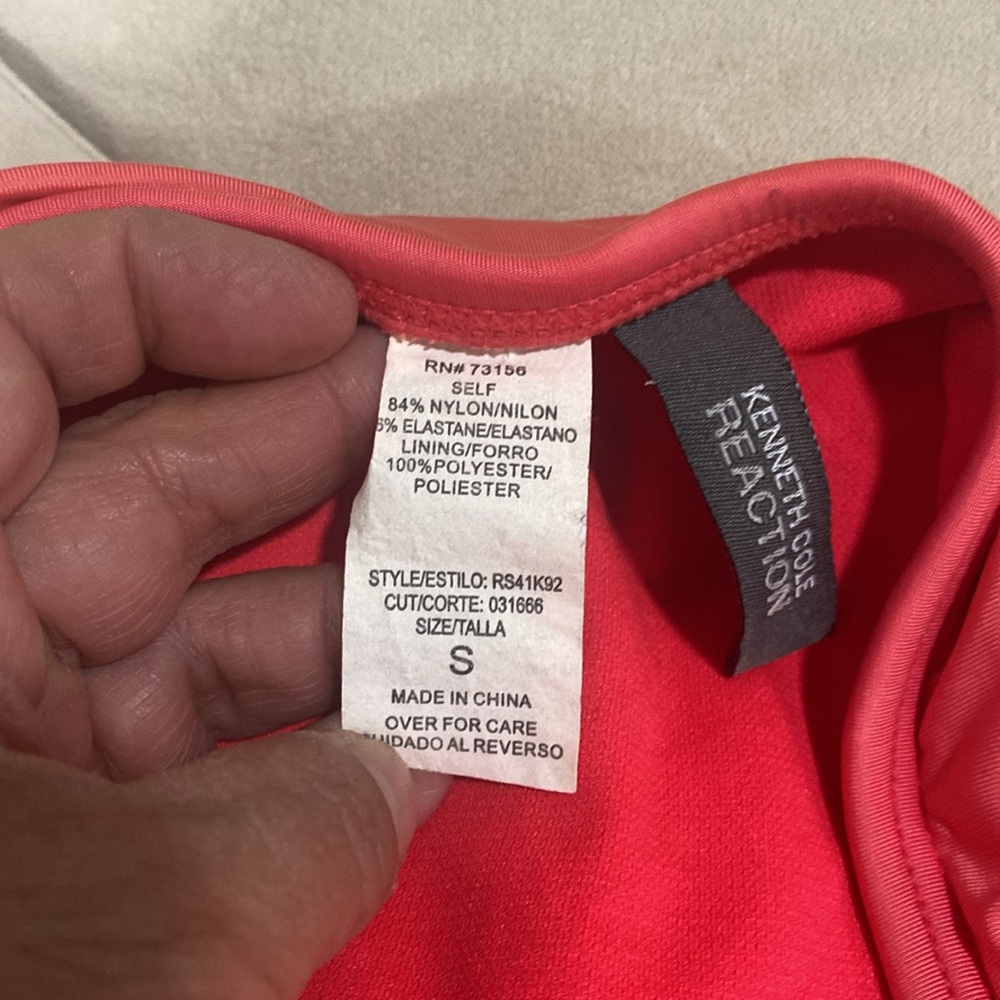 Reaction Kenneth Cole Pink Bikini Bottom - Picture 3 of 7